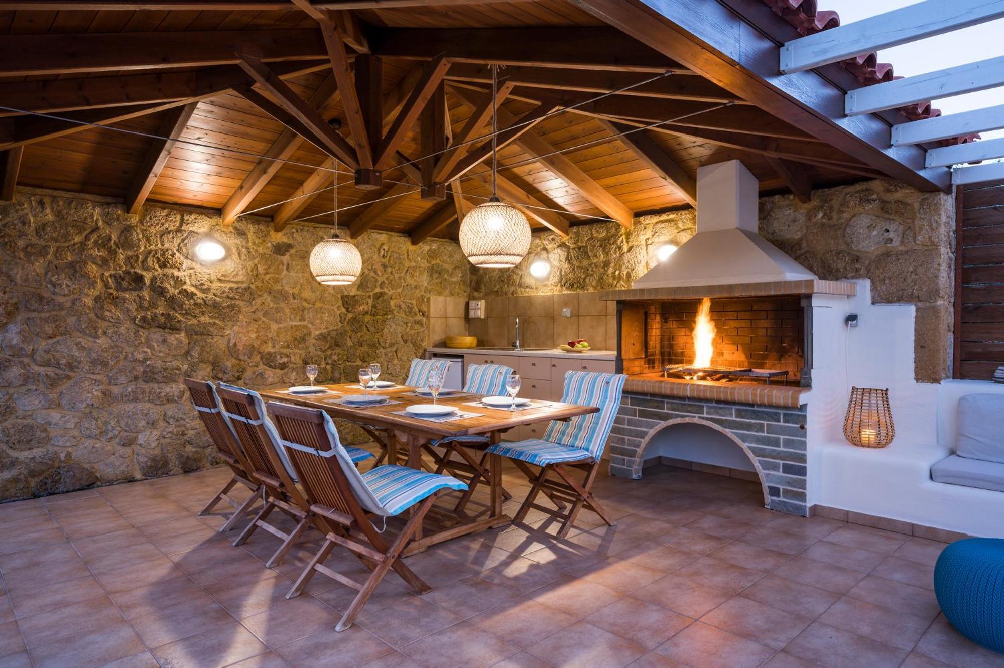Villa Georgia Heated Pool & Jet-Tub Kolimvárion Luaran gambar